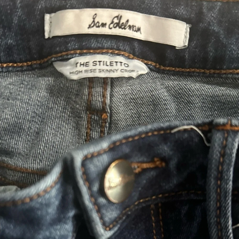 Sam Edelman The Stiletto High Rise Skinny Ankle Jeans Size 26 - Picture 6 of 6